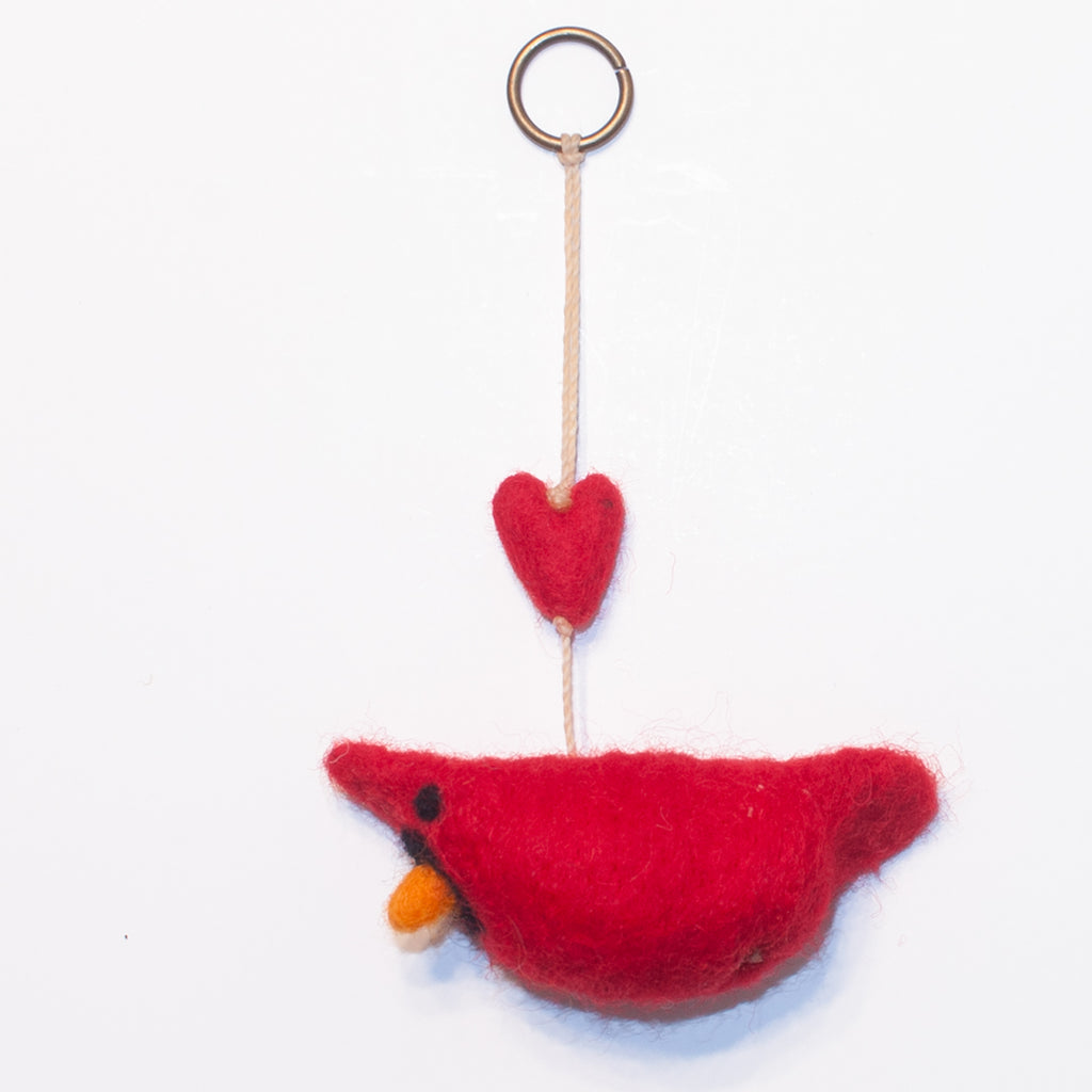 Cardinal Mini Heart String
