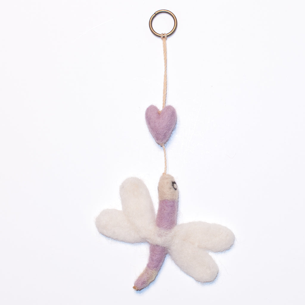 Dragonfly Mini Heart String