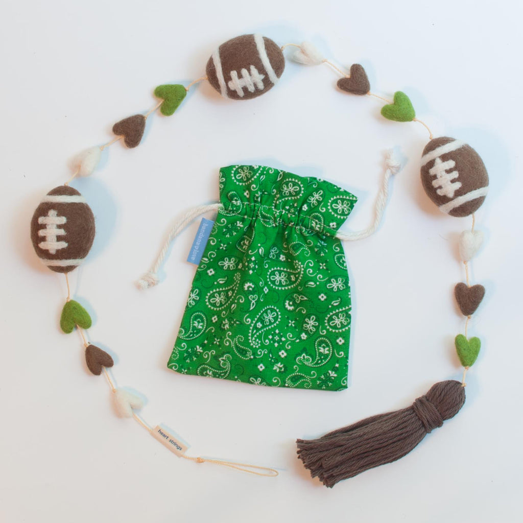 Football Heart String