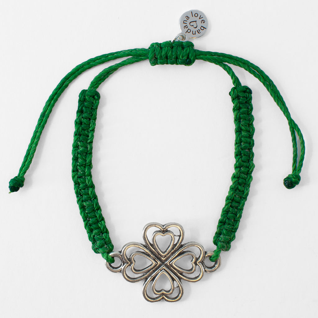 Four Leaf Clover Knotted String