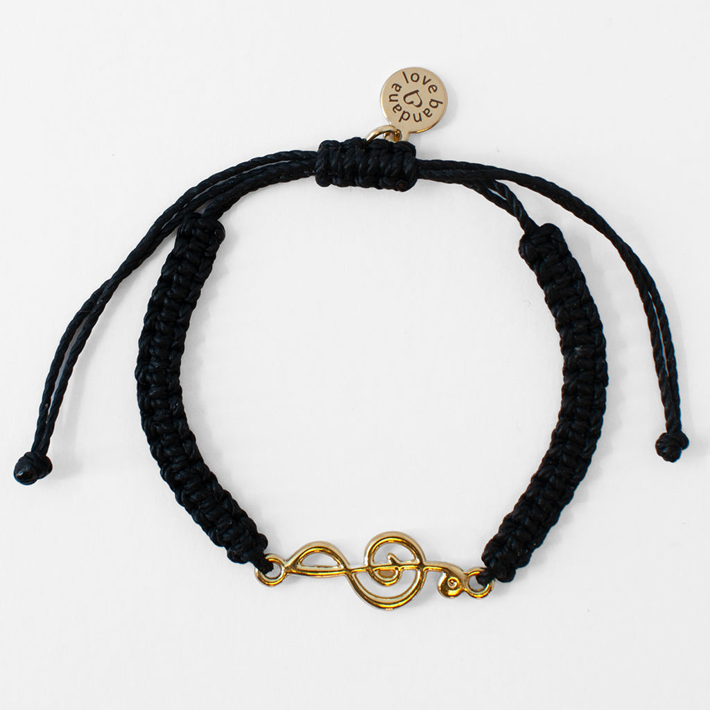 Gold Music Knotted String