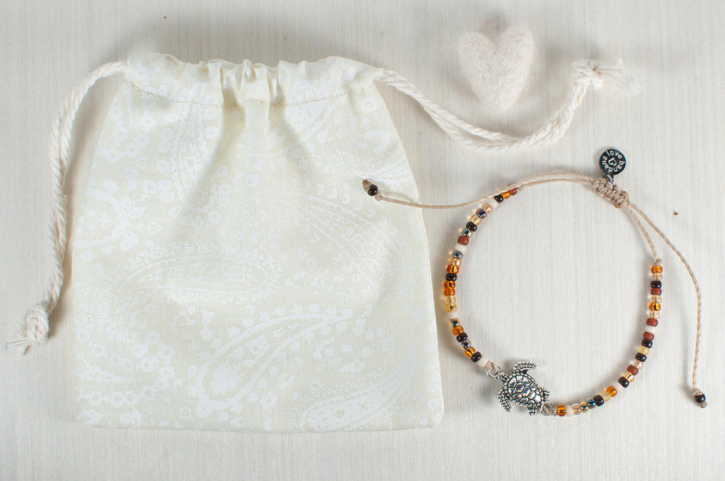 Turtle  Beaded String in 4 Styles
