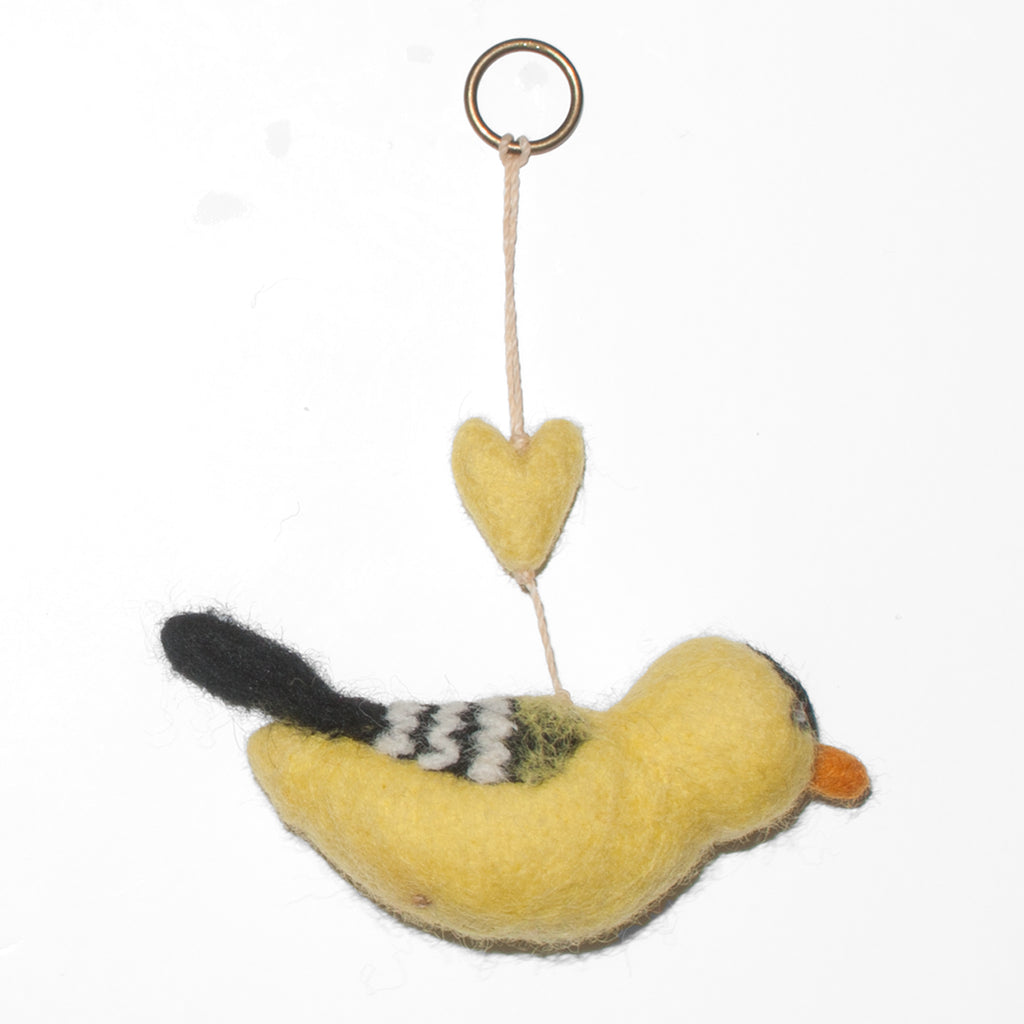 Goldfinch Mini Heart String