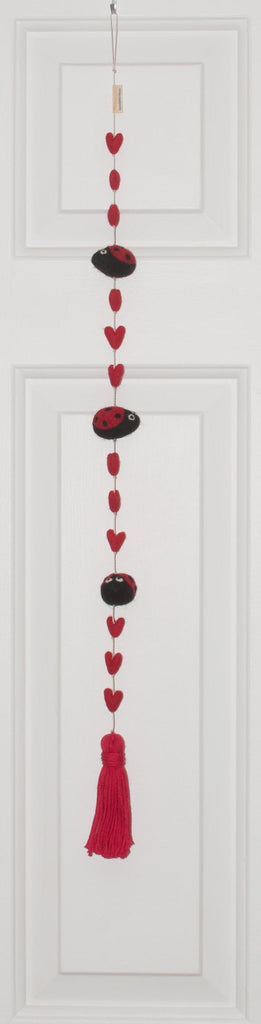 Ladybugs Heart String
