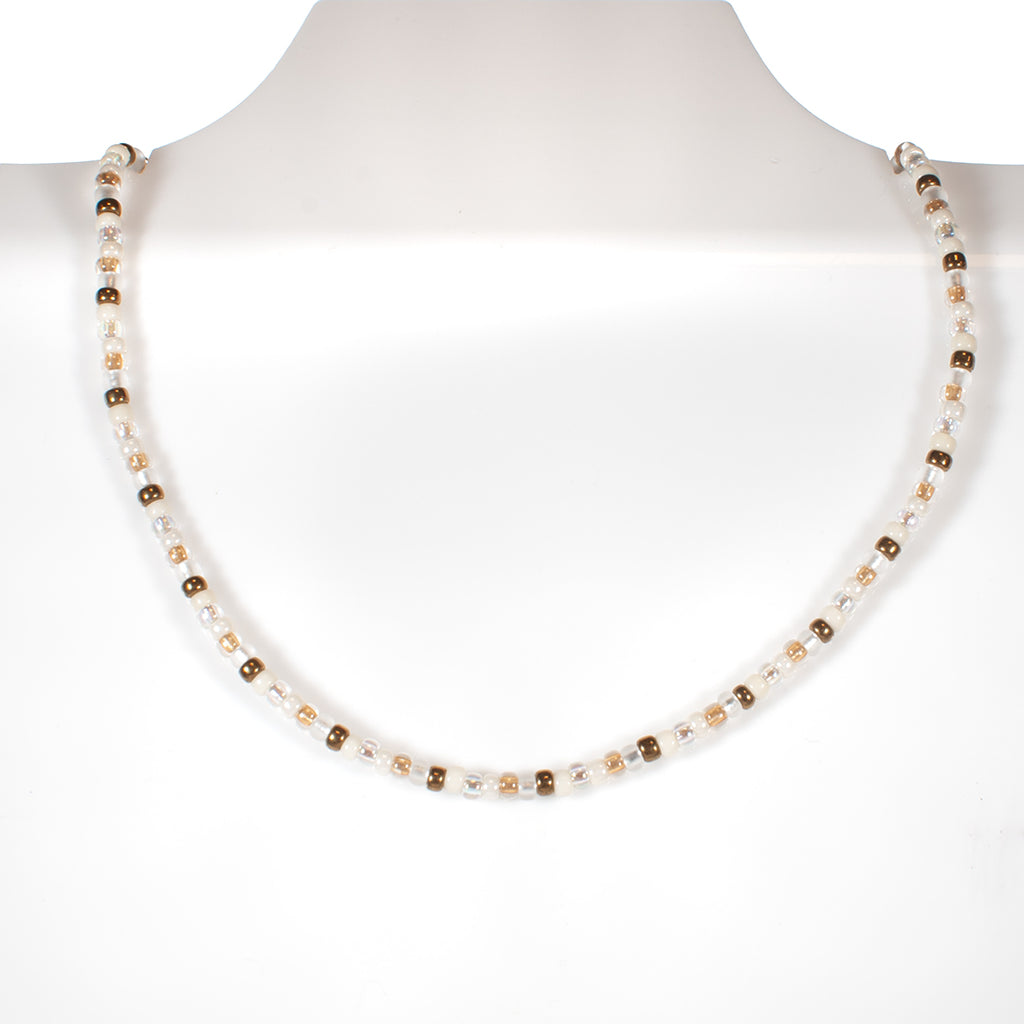 Latte Candi Beads Necklace