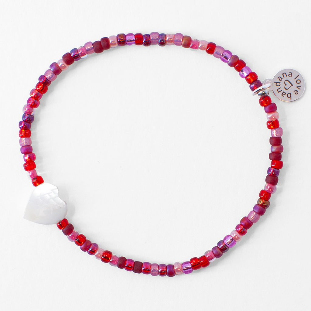 Shell Heart in Love Potion Mini Candi Beads