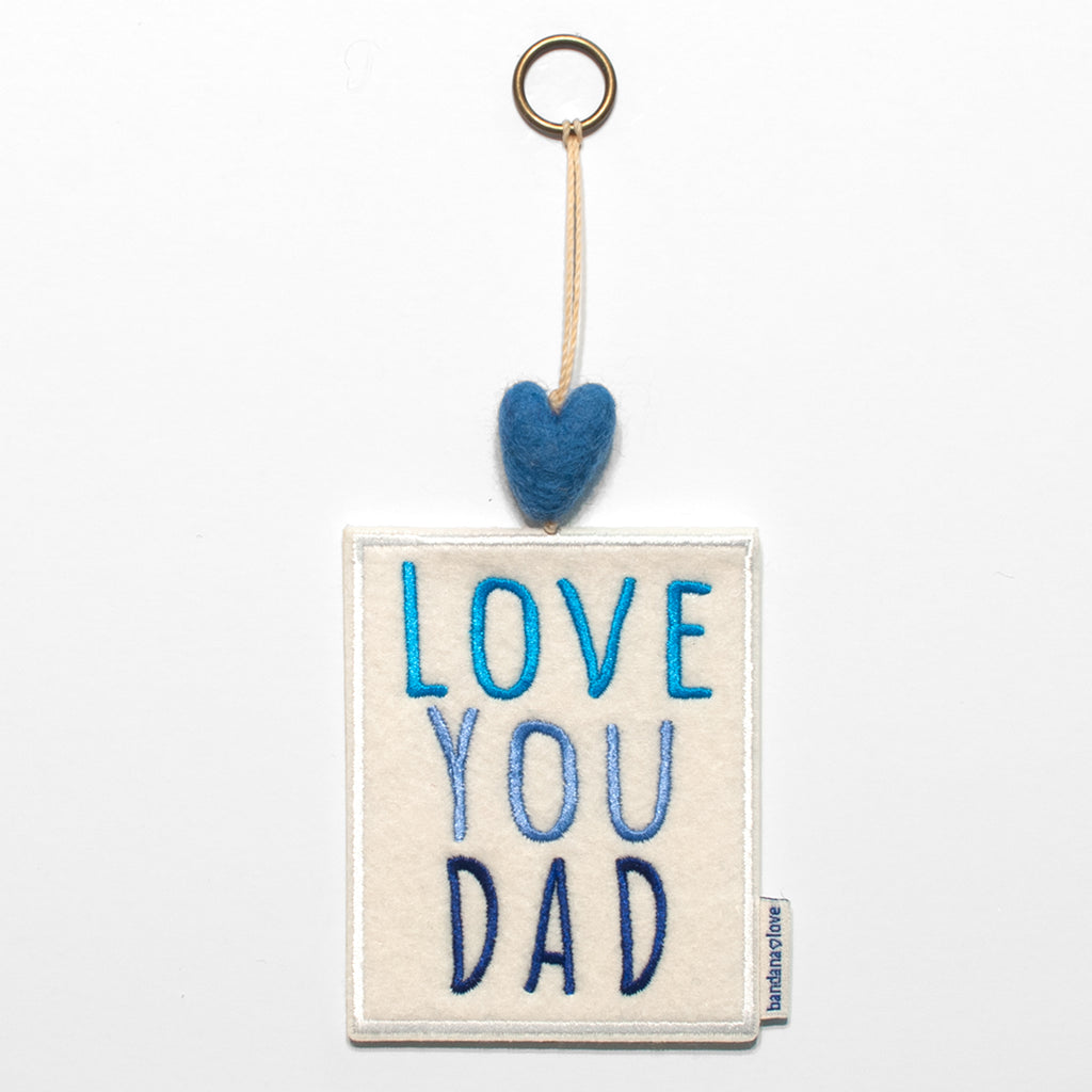 Love You Dad Mini Heart String