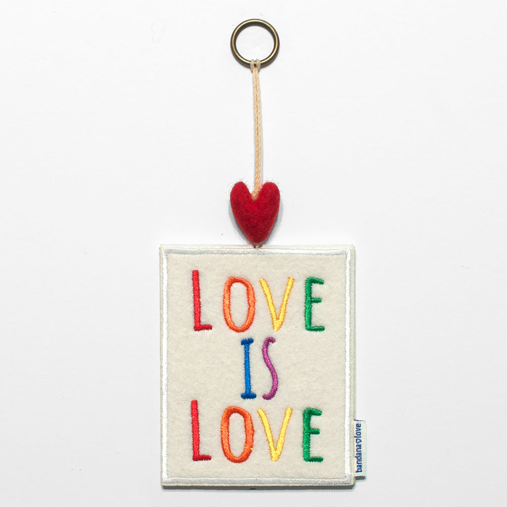 Love is Love Mini Heart String