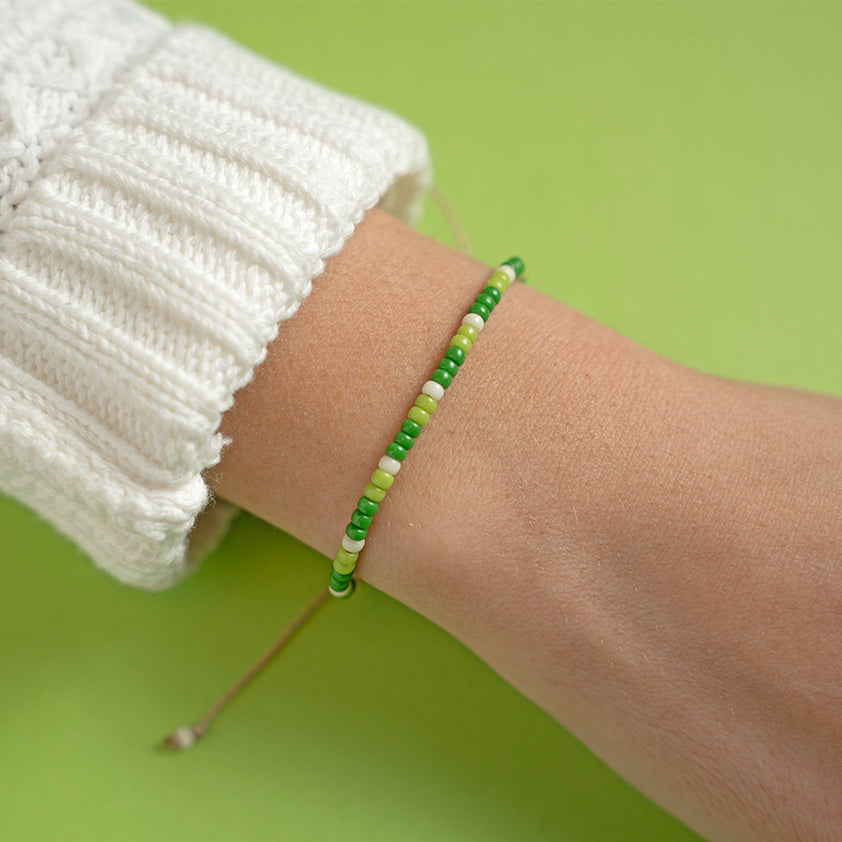 Meadow Greens Beaded String – bandana love