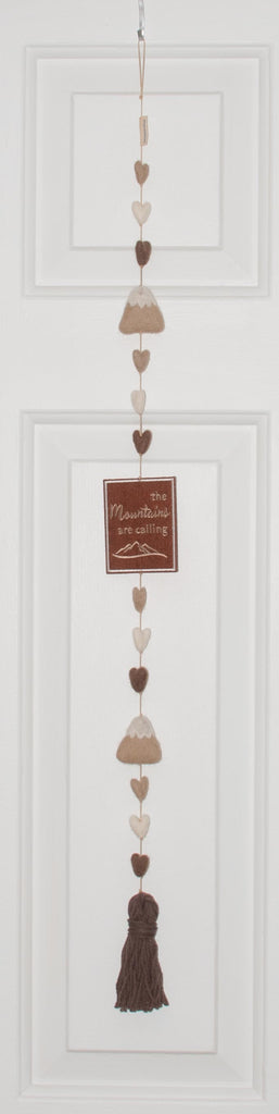 The Mountains are Calling Heart String