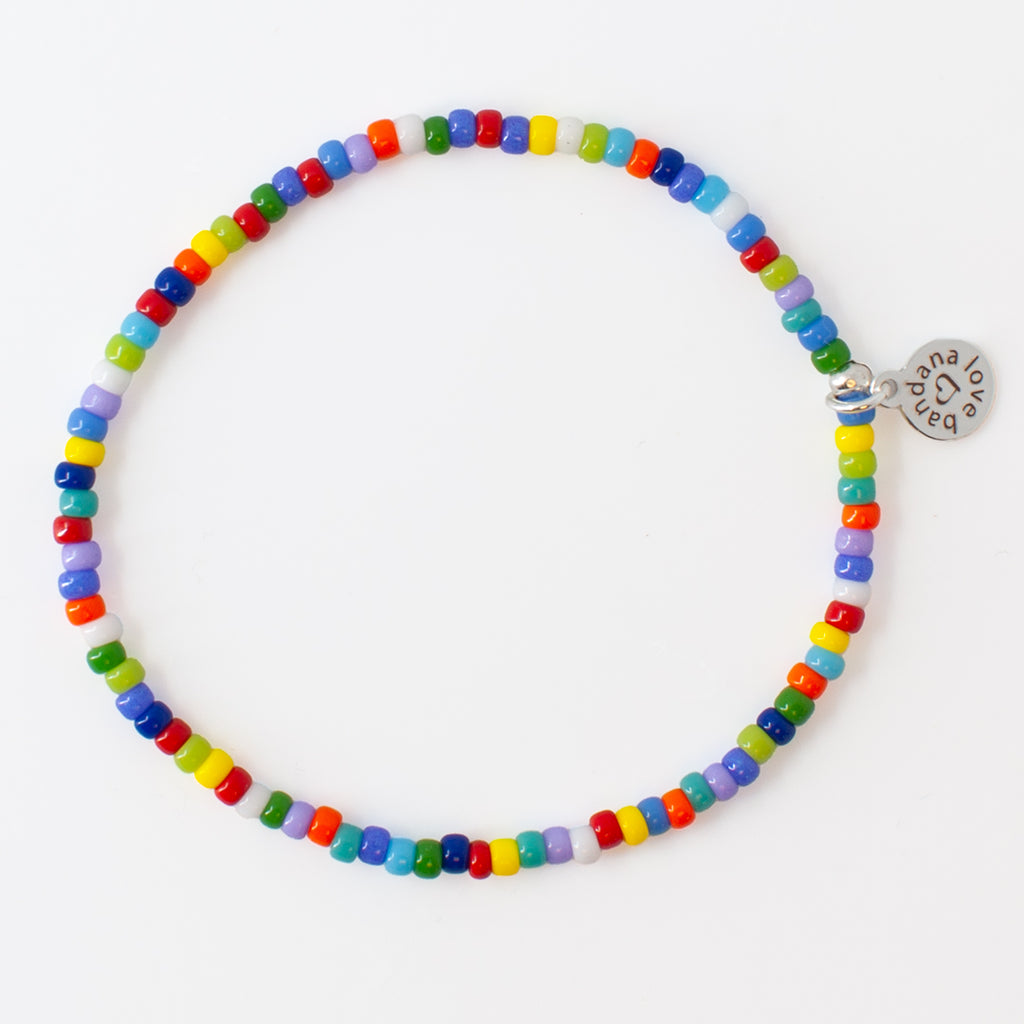 Multicolor Mini Candi Beads