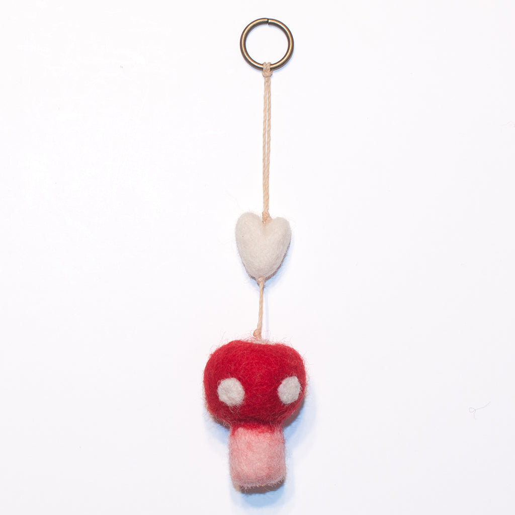 Mushroom Mini Heart String