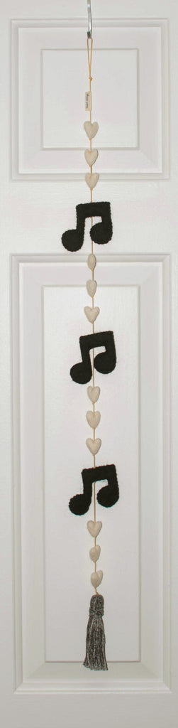 Music Notes Heart String