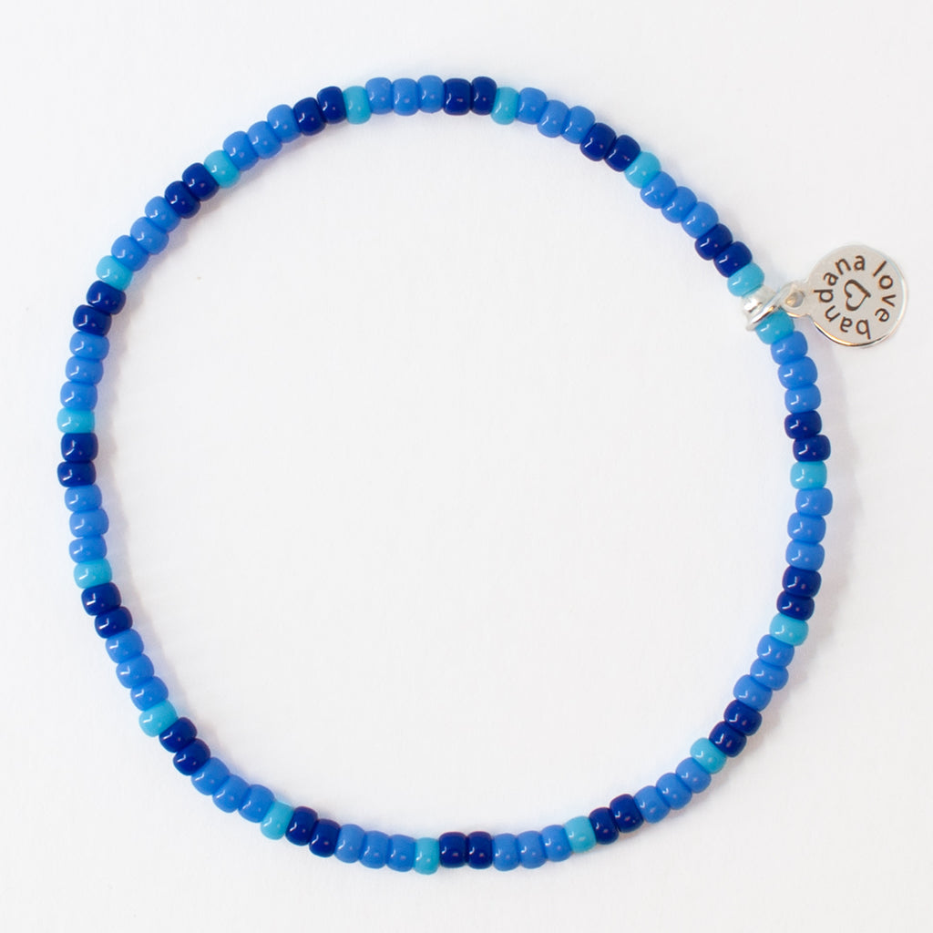Ocean Blues Mini Candi Beads
