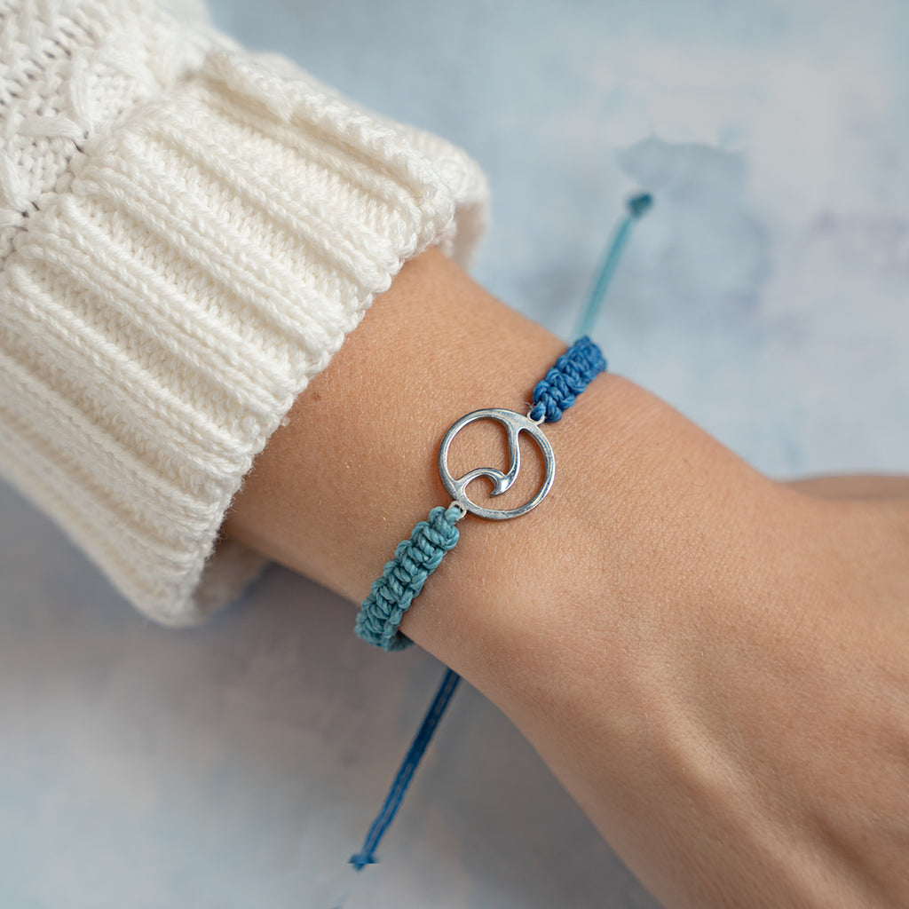 Ocean Waves Knotted String - Available in Two Colors