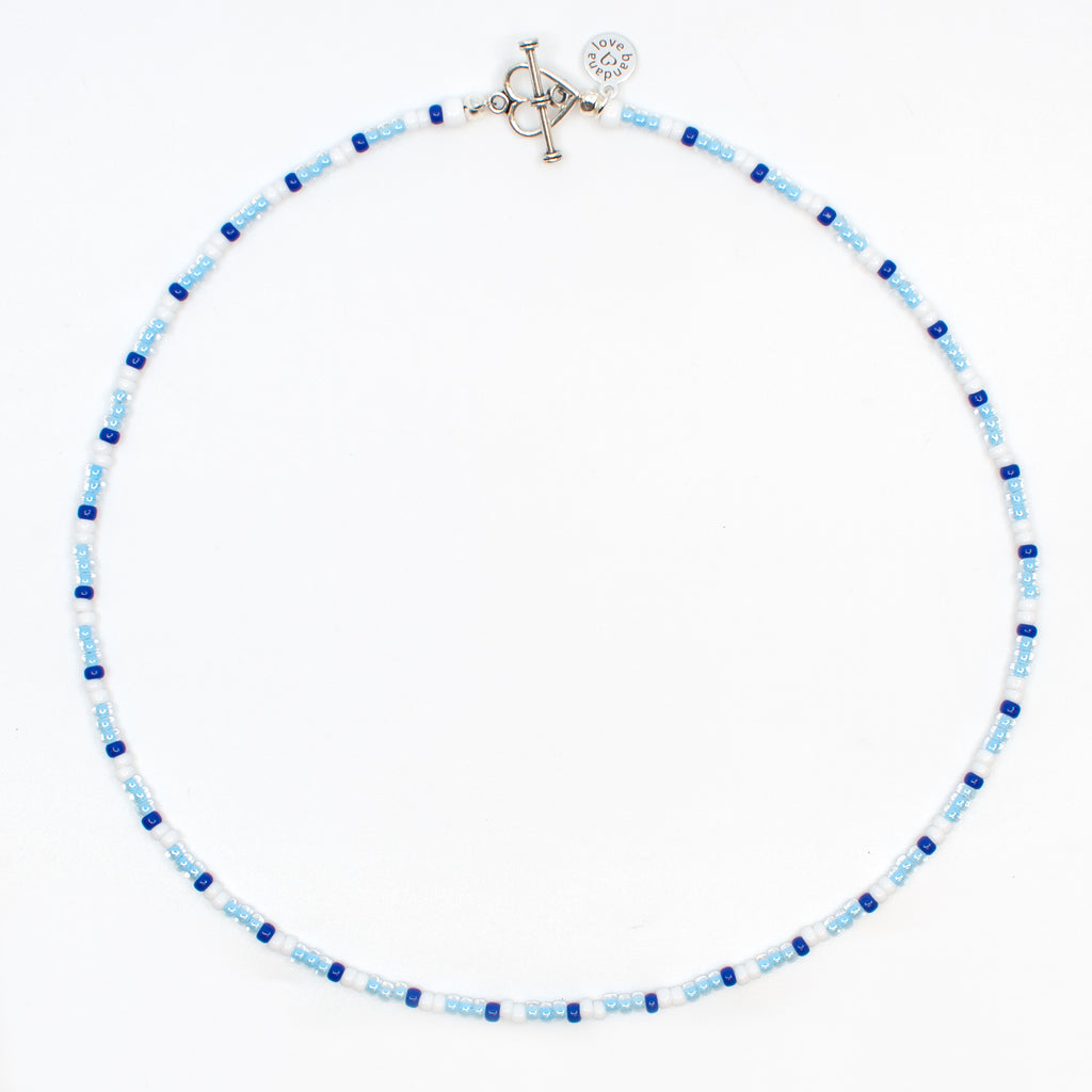 Ocean Waves Mini Candi Beads Necklace