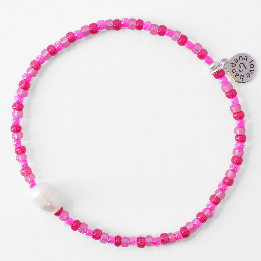 Pearl in Pretty and Pink Mini Candi Beads