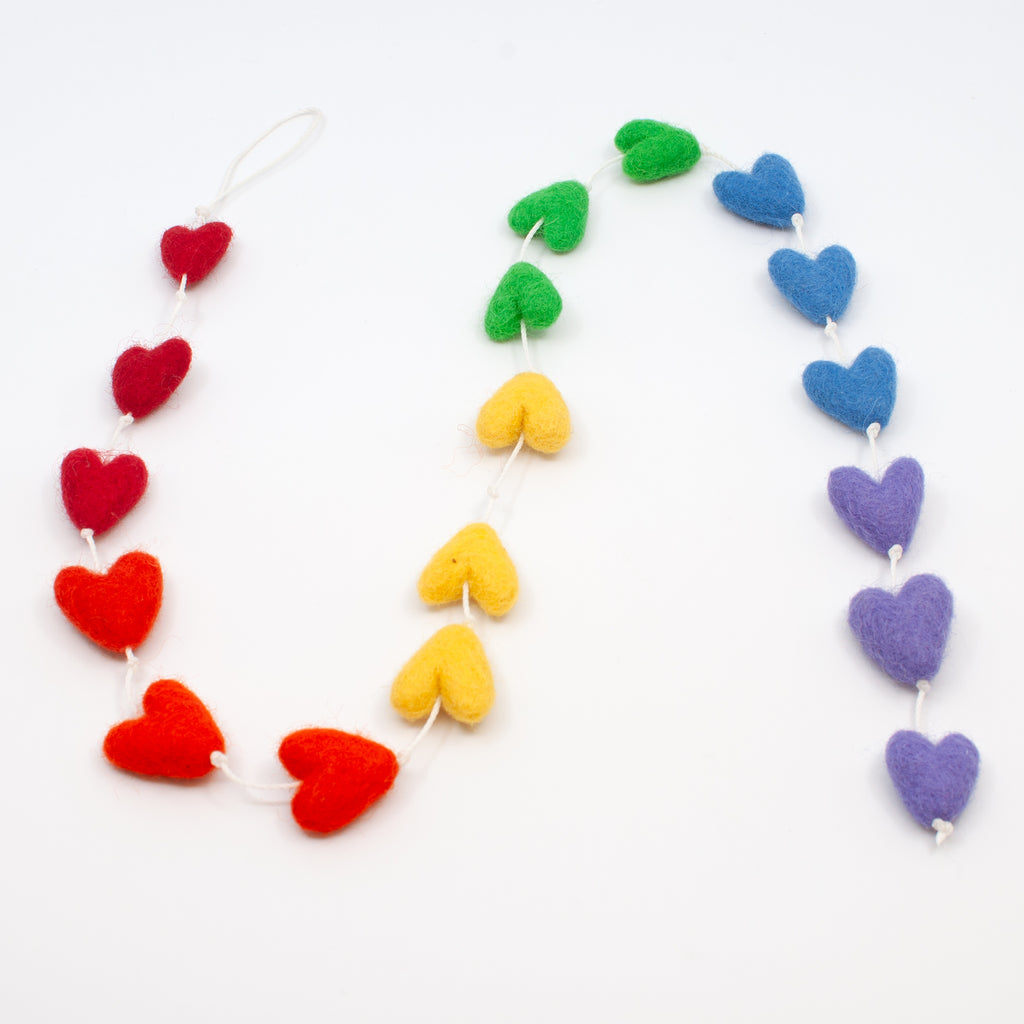 Rainbow Heart String