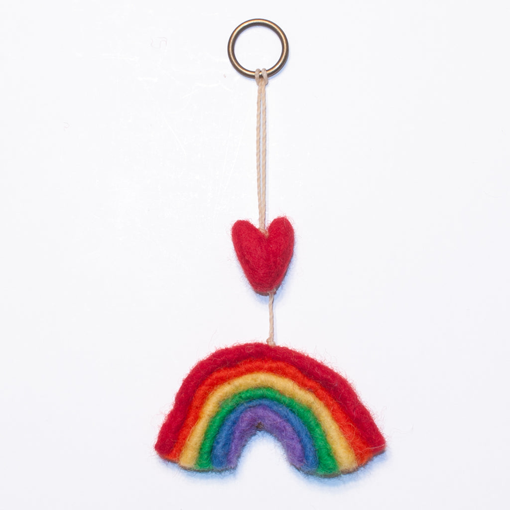 Rainbow Mini Heart String