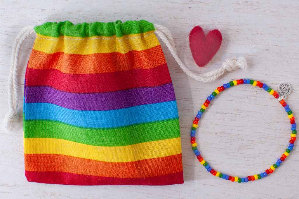Rainbow Mini Candi Beads