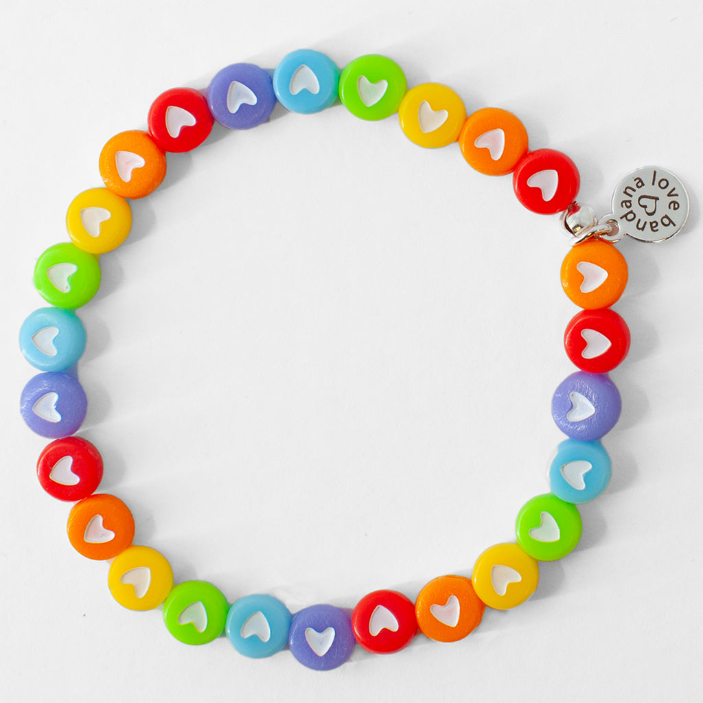 Rainbow of Love Candi Beads