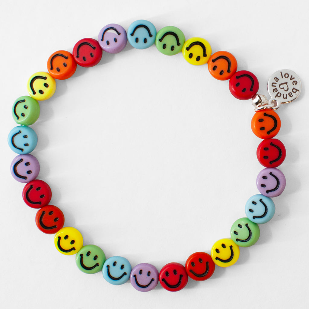 Rainbow of Smiles Candi Beads