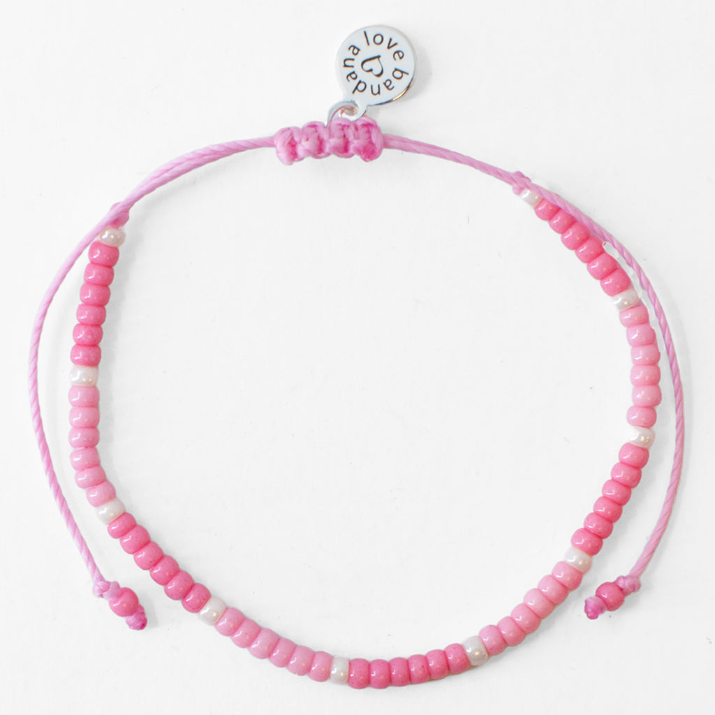 Shades of Pink Beaded String