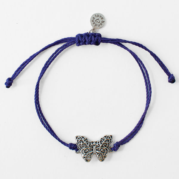 Silver Butterfly String - Available in Three Colors – bandana love