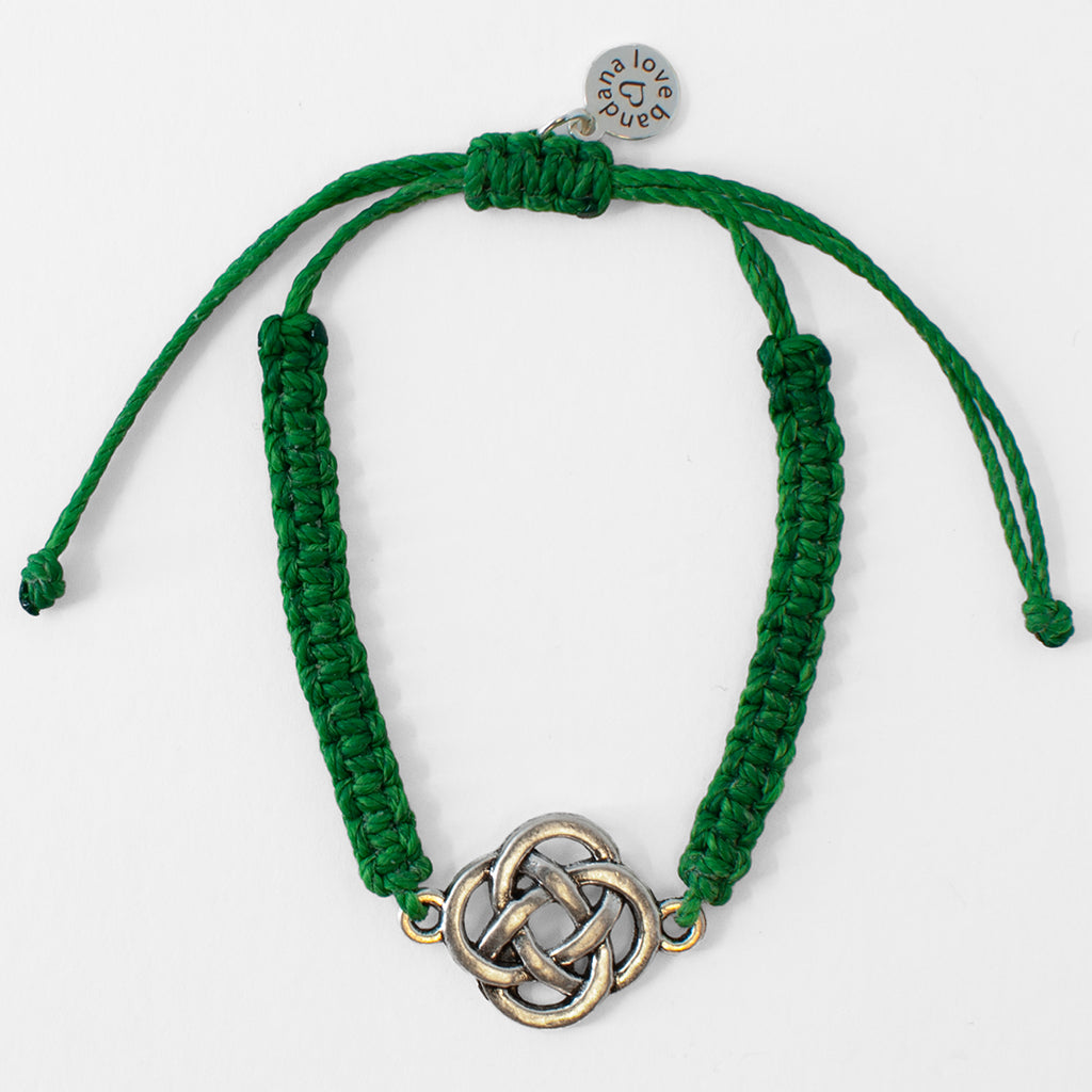 Silver Celtic Knot Knotted String