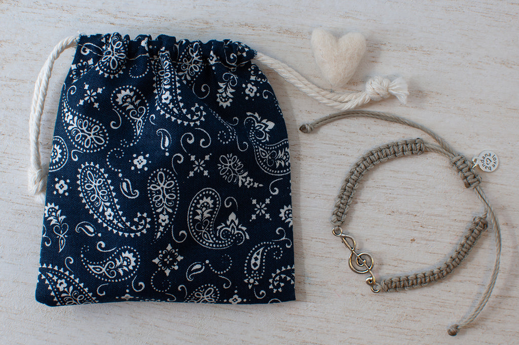 Silver Music Knotted String - Available in Three Colors