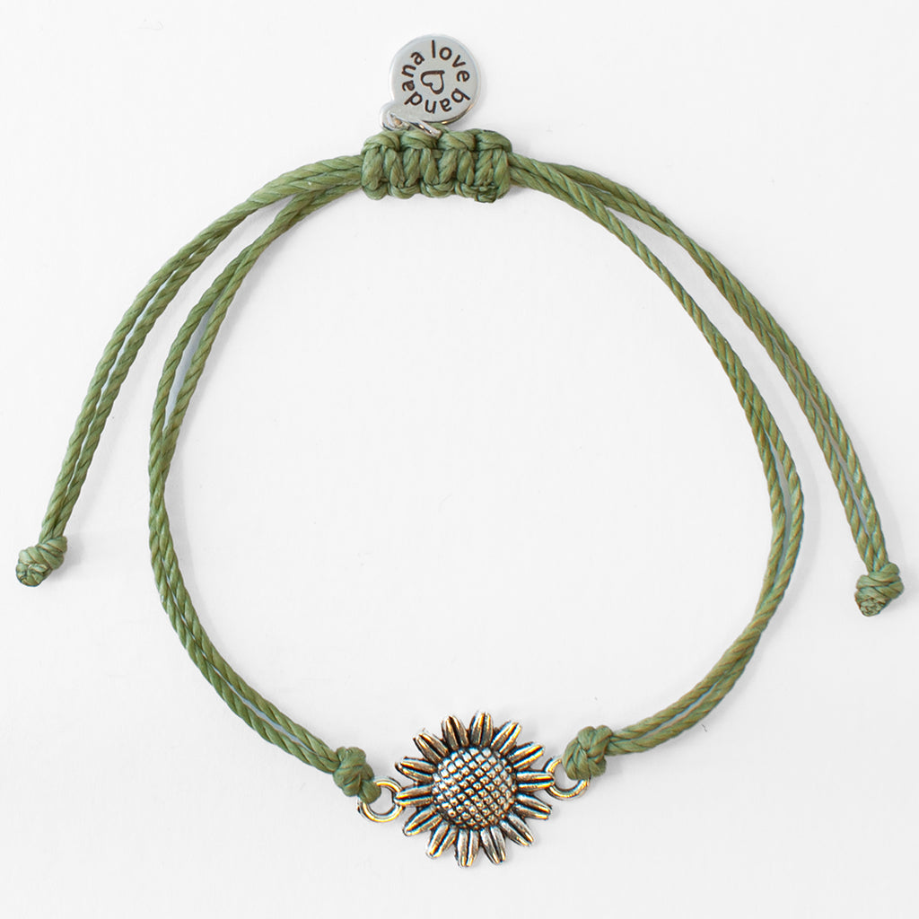 Silver Sunflower String - Available in Two Colors