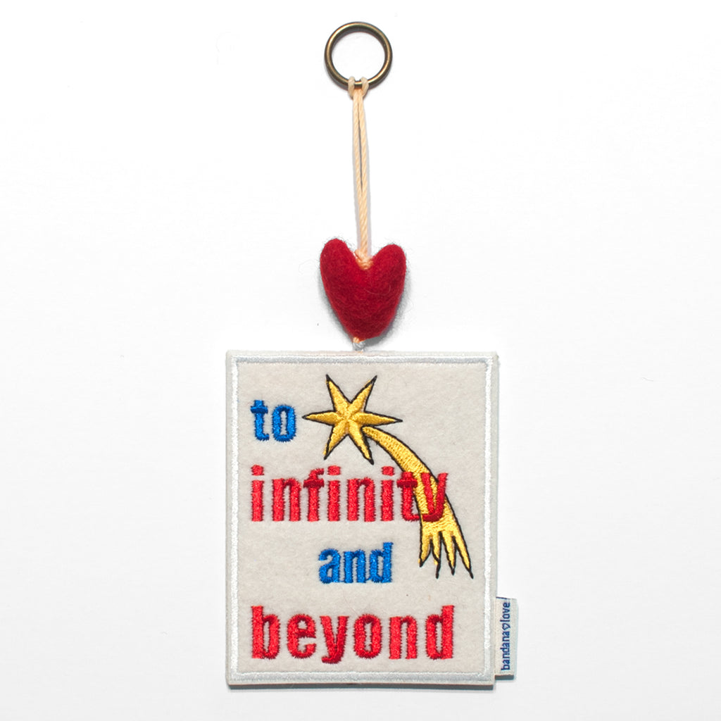 To Infinity and Beyond Mini Heart String