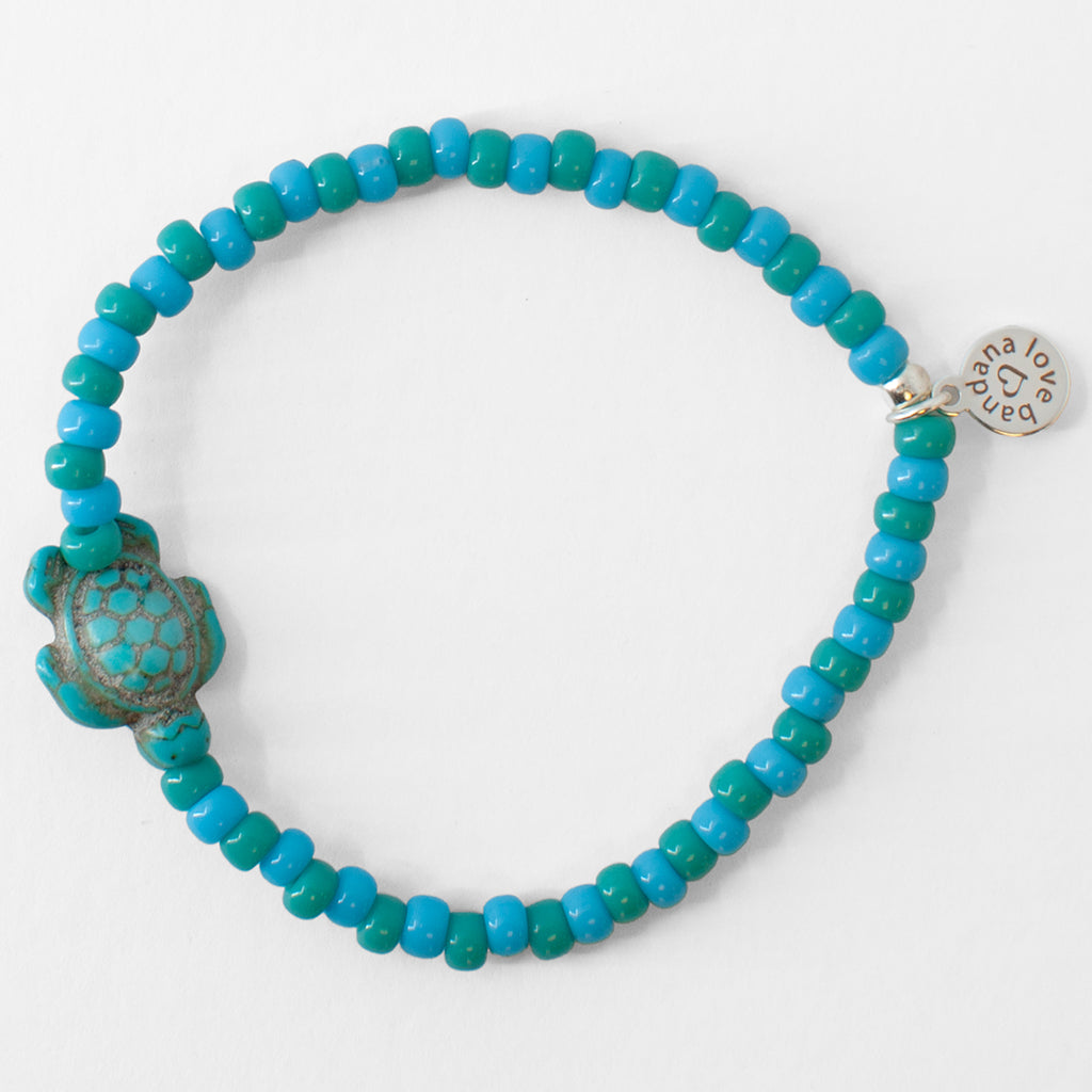 Sea Turtle in Turquoise Candi Beads