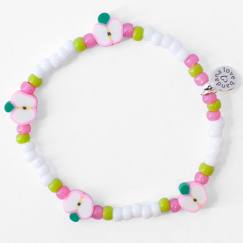 PInk Apple Tutti Frutti Candi Beads