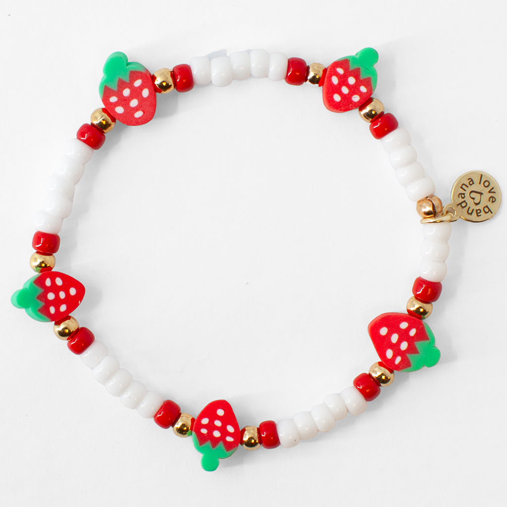 Strawberry Tutti Frutti Candi Beads