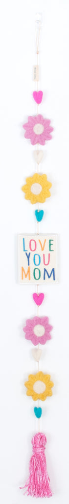 Love You Mom Heart String