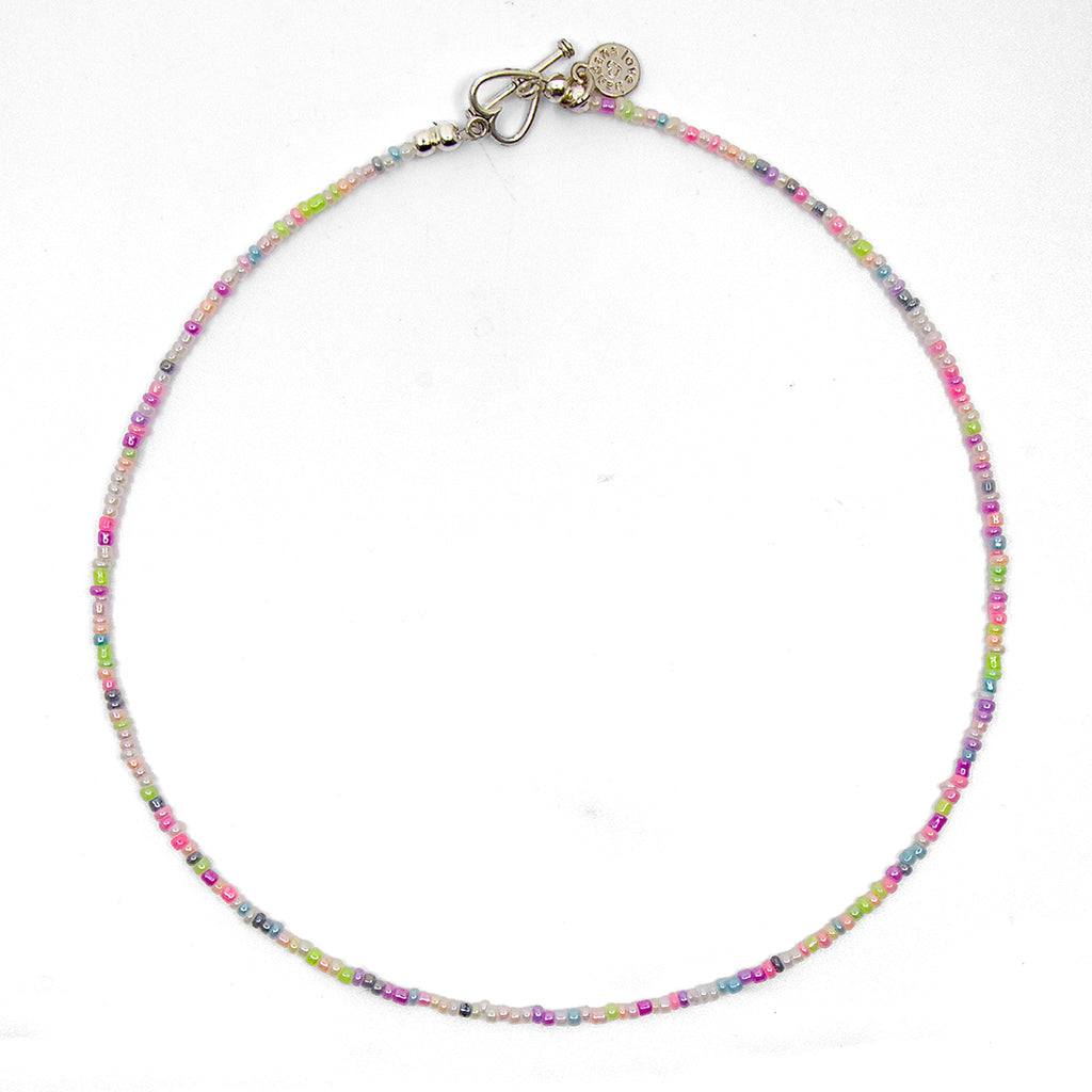 Pastel Mini Candi Beads Necklace