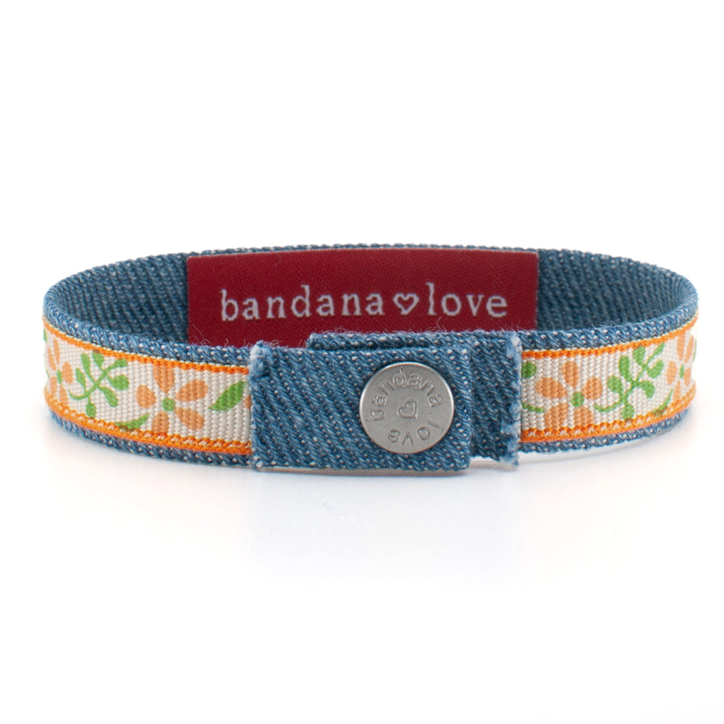 Orange Vinca Band in Two Colors