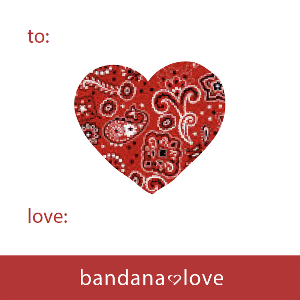 Bandana Love Gift Card